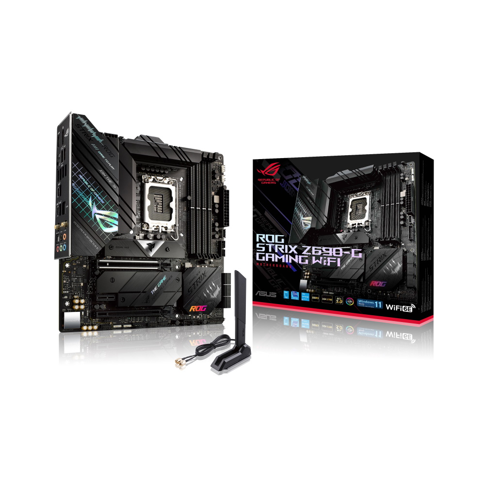 Z690チップセット搭載マザーボード「ROG STRIX Z690-G GAMING WIFI」が